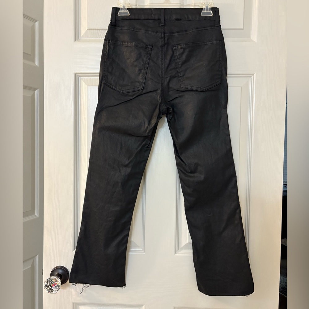Zara Women's Black Dreed Flare Jean - Picture 3 of 9